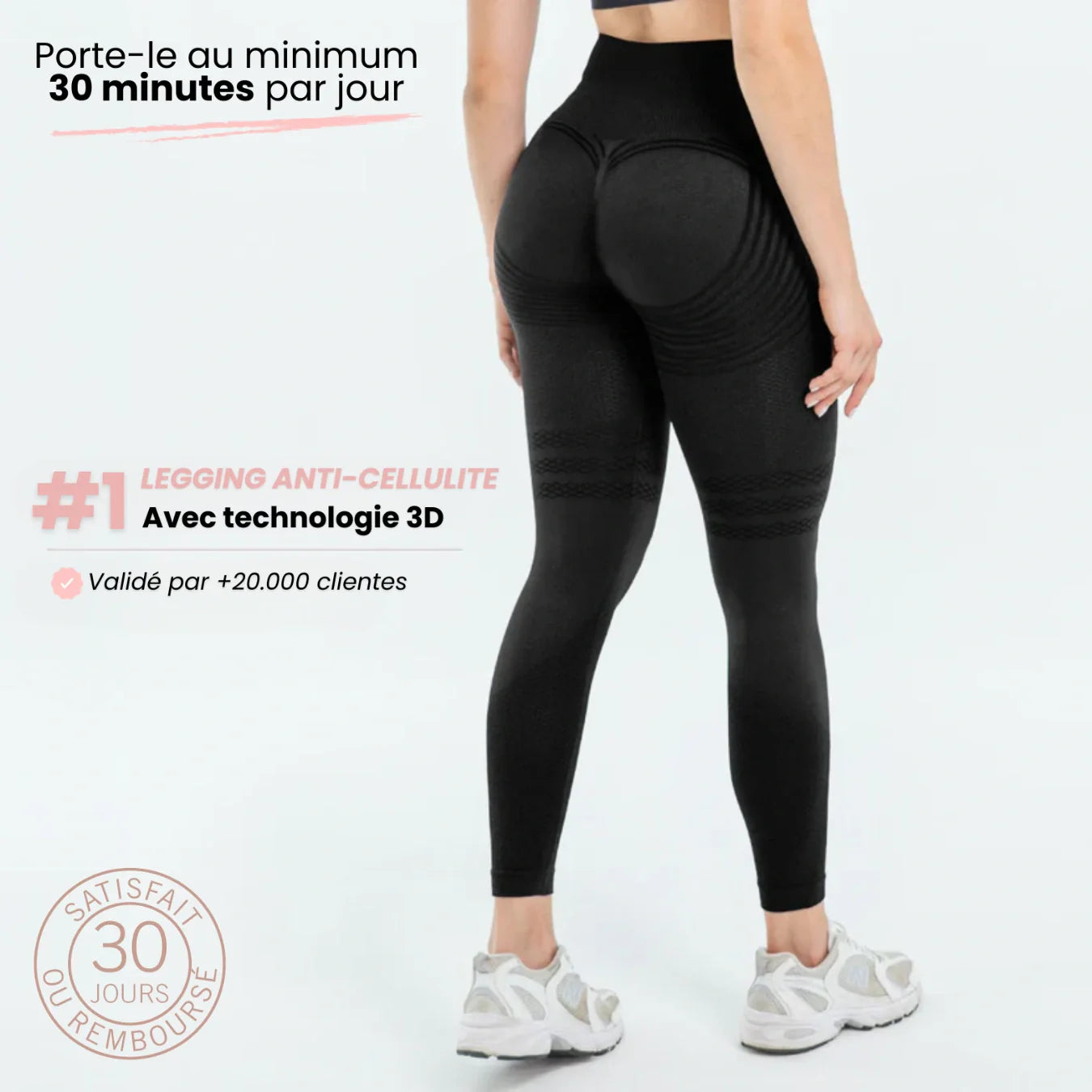 Legging 3D Keralis — Lisse et Sculpte